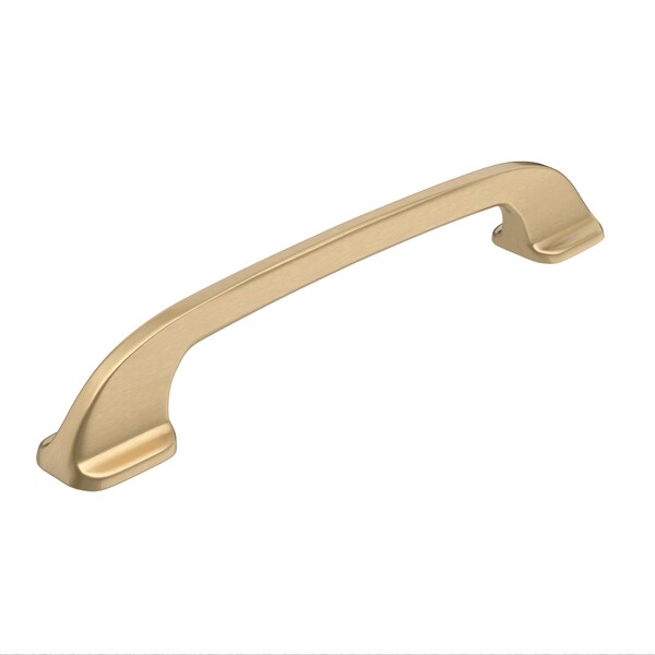 Richelieu 5 1/16-inch (128 mm) Center to Center Champagne Bronze Contemporary Cabinet Pull - BP7350128CHBRZ