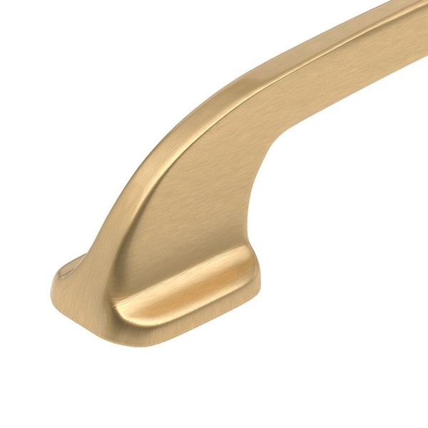 Richelieu 5 1/16-inch (128 mm) Center to Center Champagne Bronze Contemporary Cabinet Pull - BP7350128CHBRZ