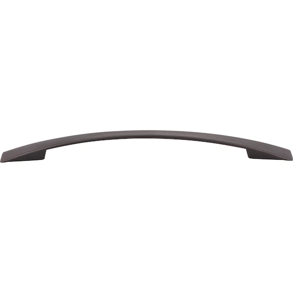 Jeffrey Alexander 160 mm Center-to-Center Brushed Oil Rubbed Bronze Flared Regan Cabinet Pull - 847-160DBAC