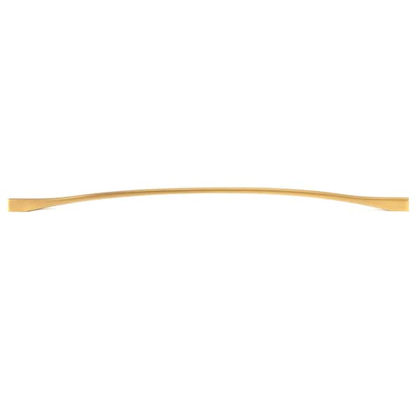 Richelieu 11 3/8-inch (288 mm) Center to Center Aurum Brushed Gold Contemporary Cabinet Pull - BP8232288158