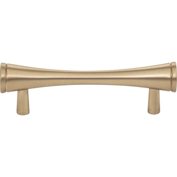 Elements By Hardware Resources 3" Center-to-Center Satin Bronze Sedona Cabinet Pull - 400SBZ
