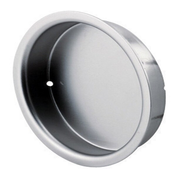 Prime-Line Prime-Line 2 in. L Satin Nickel Silver Steel Door Finger Pull - N 7206