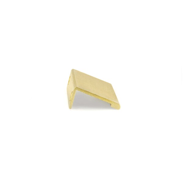 Richelieu 5-1/16 in. (128 mm) Center-to-Center Satin Gold Contemporary Edge Pull - BP9898128166