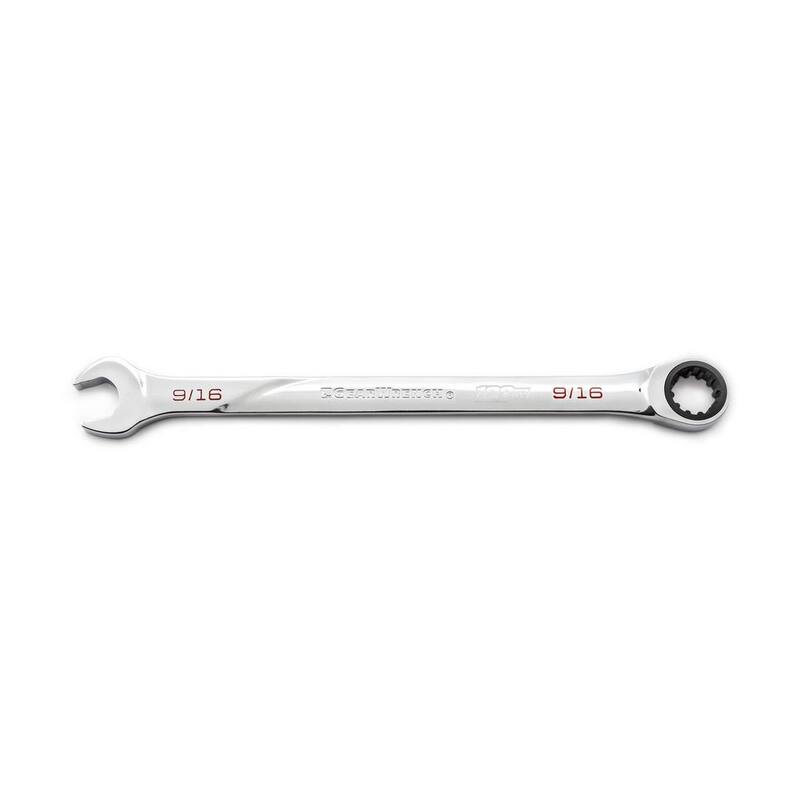 GEARWRENCH 9/16 in. SAE 120XP Universal Spline XL Combination Ratcheting Wrench - 86438