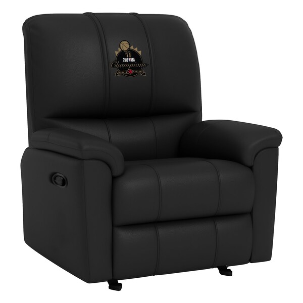 Dreamseat Rocker Recliner with Toronto Raptors Primary 2019 Champions Logo - XZ52031CDRRBLK-PSNBA32074