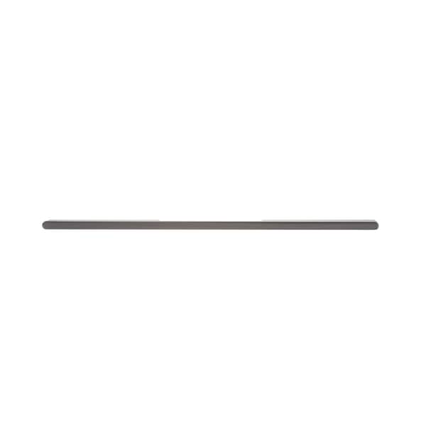 Richelieu 17 5/8 in (448 mm) Center-to-Center Brushed Black Nickel Contemporary Cabinet Pull - 863644892