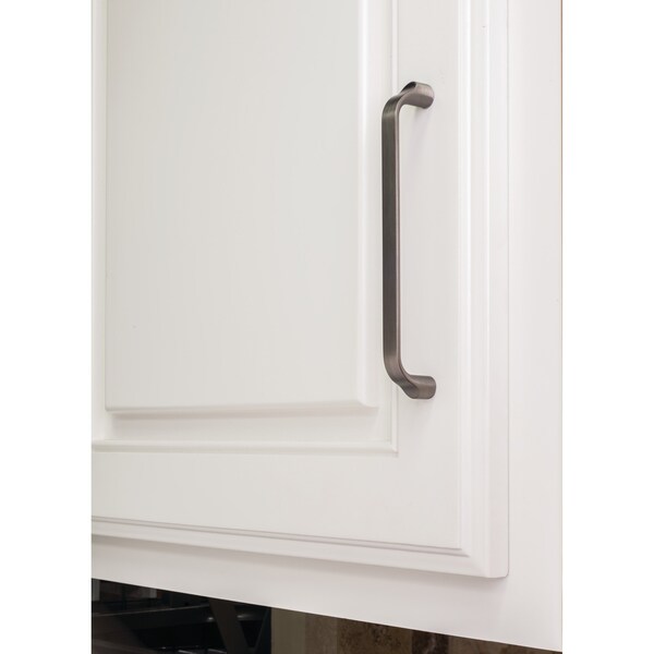 Elements By Hardware Resources 160 mm Center-to-Center Satin Nickel Brenton Cabinet Pull - 239-160SN