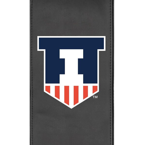 Dreamseat Stealth Recliner with Illinois Fighting illini Logo - XZ52082CDSMHTBLK-PSCOL13600