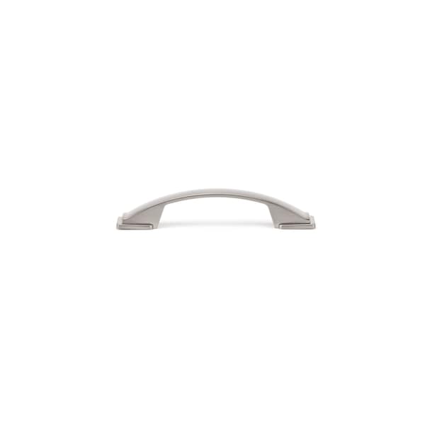 Richelieu 3 3/4 in (96 mm) Center-to-Center Brushed Nickel Contemporary Cabinet Pull - BP8323596195