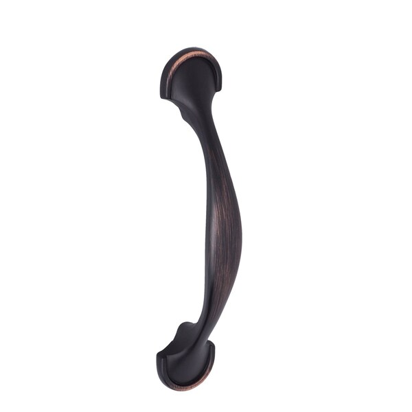 South Main Hardware 3 in. (76 mm) Oil Rubbed Bronze Traditional Rounded-Foot Drawer Pull (10PK) - SH3050-OR-10