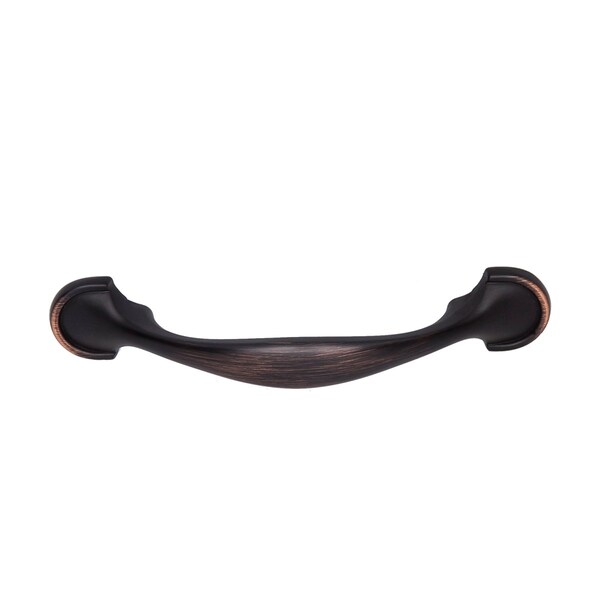 South Main Hardware 3 in. (76 mm) Oil Rubbed Bronze Traditional Rounded-Foot Drawer Pull (10PK) - SH3050-OR-10