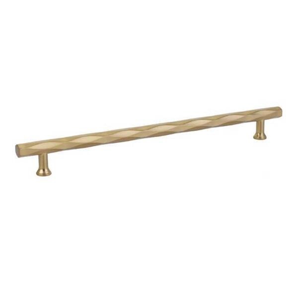 Patioplus 10 in. Center to Center Tribeca Cabinet Pull, Satin Brass - PA3236090