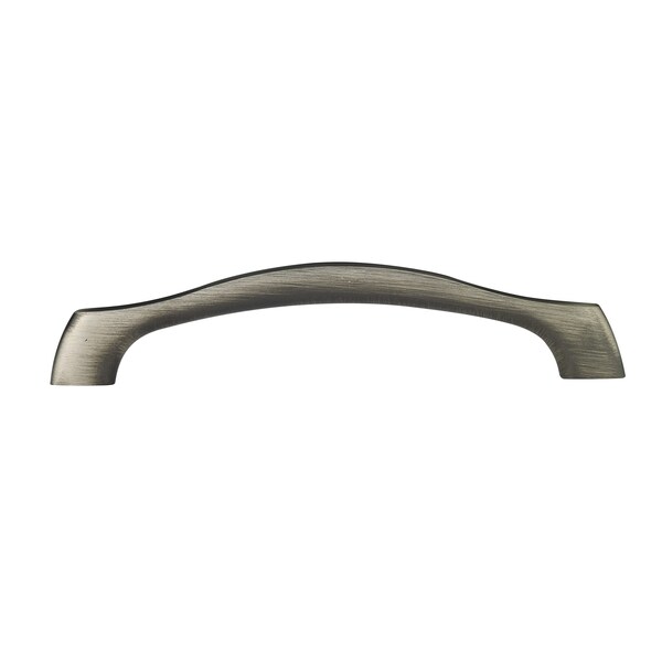 Richelieu 5 1/16 in (128 mm) Center-to-Center Antique Nickel Contemporary Drawer Pull - BP811128143