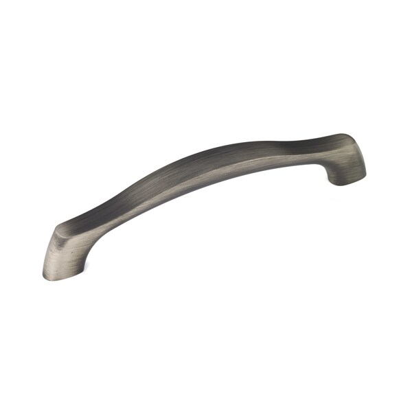 Richelieu 5 1/16 in (128 mm) Center-to-Center Antique Nickel Contemporary Drawer Pull - BP811128143