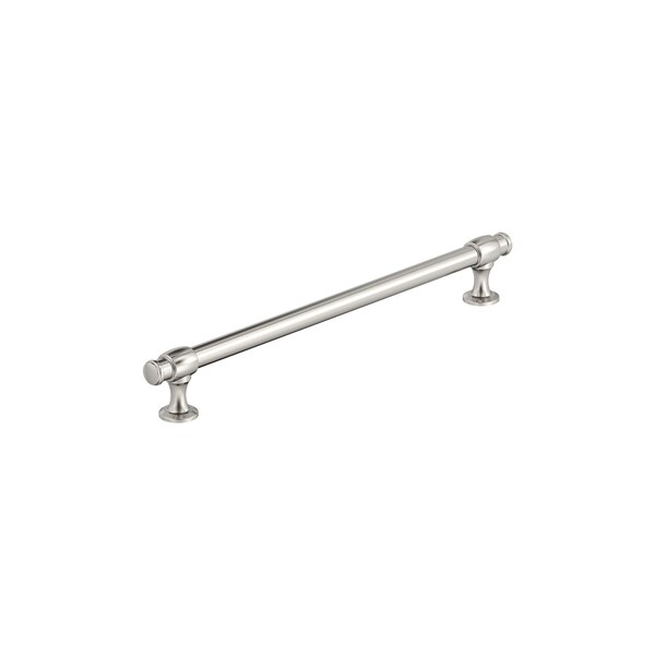 Amerock Winsome 8-13/16 inch 224mm Center-to-Center Polished Nickel Cabinet Pull - BP36769PN