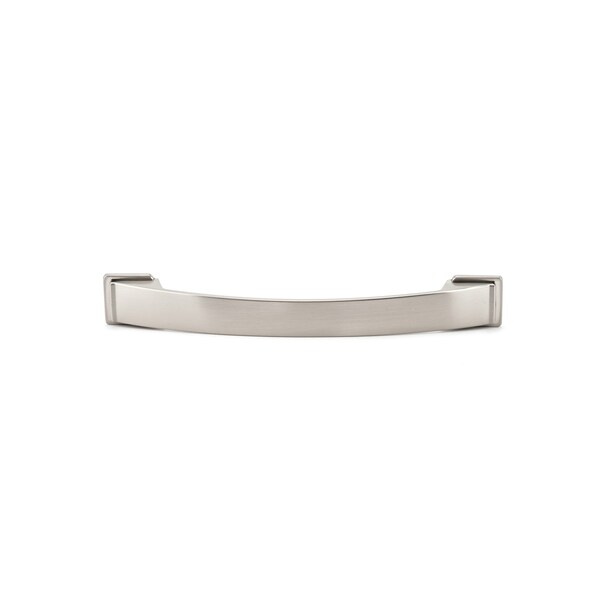Richelieu 6 5/16 in (160 mm) Center-to-Center Brushed Nickel Contemporary Cabinet Pull - BP83235160195