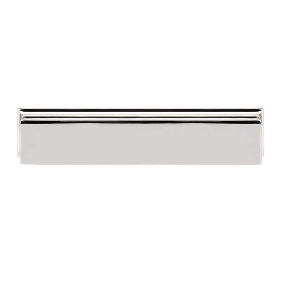 Richelieu 5 1/16 in (128 mm) Center-to-Center Polished Nickel Transitional Drawer Pull - 6576128180