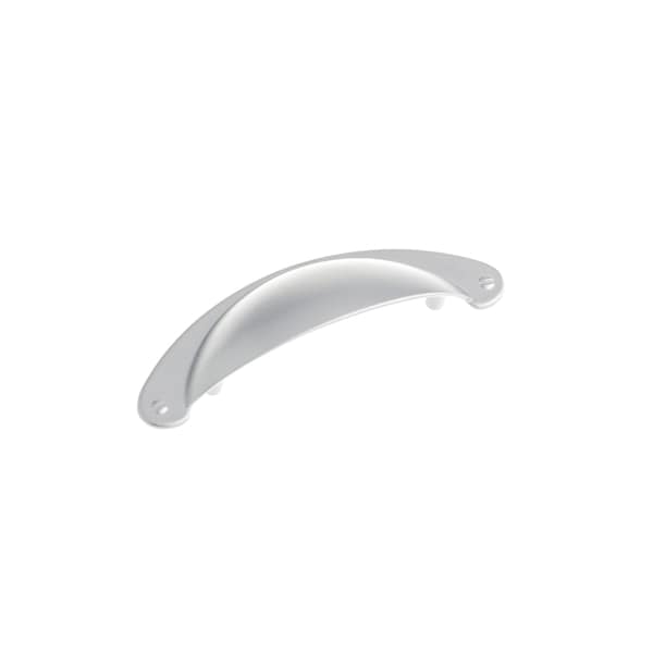 Richelieu 3 in (76.2 mm) Center-to-Center Satin Nickel Traditional Drawer Pull - BP82333185