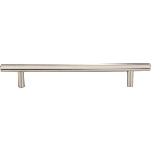 Elements By Hardware Resources 128 mm Center-to-Center Satin Nickel Naples Cabinet Bar Pull,  - 220SN-10