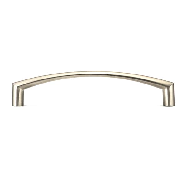 Richelieu 5-1/16 in. (128 mm) Center-to-Center Brushed Nickel Contemporary Drawer Pull - BP650020128195