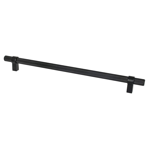 Escenario 12 in. Center to Center Radial Reign Cabinet Pull, Matte Black - ES3336074