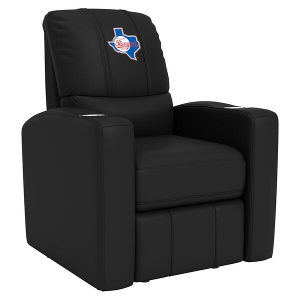 Dreamseat Stealth Recliner with Texas Rangers Cooperstown Logo - XZ52082CDSMHTBLK-PSCOOP0110