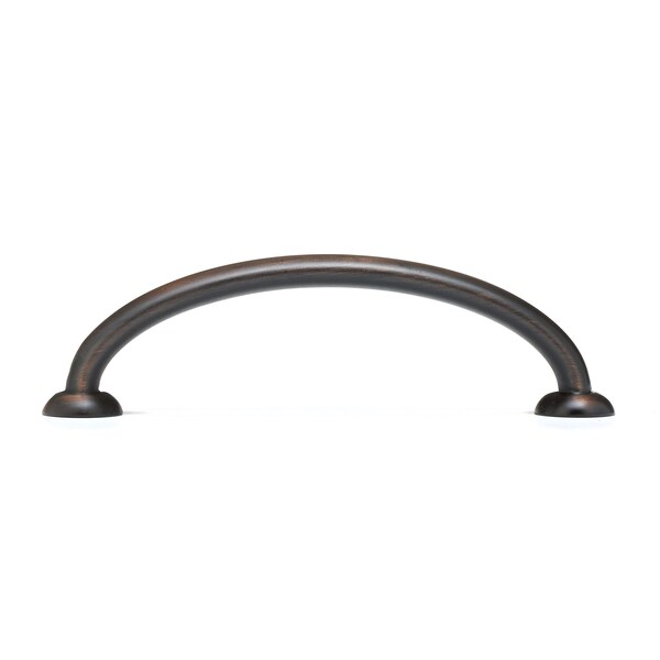 Richelieu 3 3/4 in (96 mm) Center-to-Center Brushed Oil-Rubbed Bronze Traditional Cabinet Pull Dorval - 5127896BORB