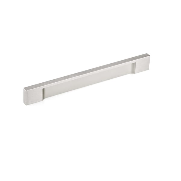 Richelieu 6 5/16 in (160 mm) Center-to-Center Stainless Steel Contemporary Drawer Pull - BP13101160170
