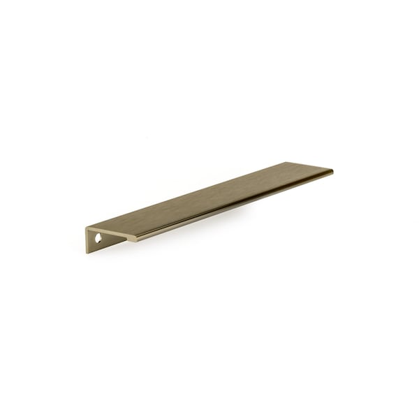 Richelieu 7 9/16 in (192 mm) Champagne Bronze Contemporary Aluminum Edge Pull, Lincoln Collection - BP9898192CHBRZ