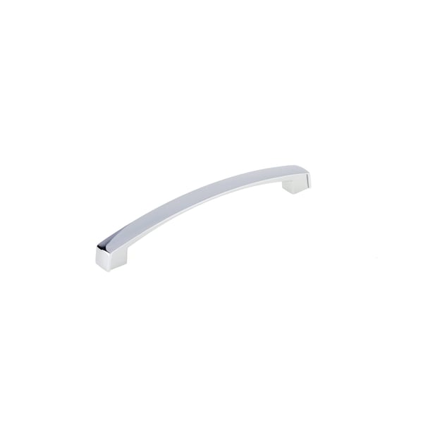 Richelieu 6-5/16 in. (160 mm) Center-to-Center Chrome Transitional Drawer Pull - BP8252160140