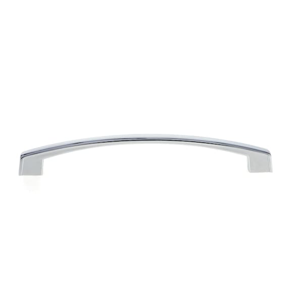 Richelieu 6-5/16 in. (160 mm) Center-to-Center Chrome Transitional Drawer Pull - BP8252160140