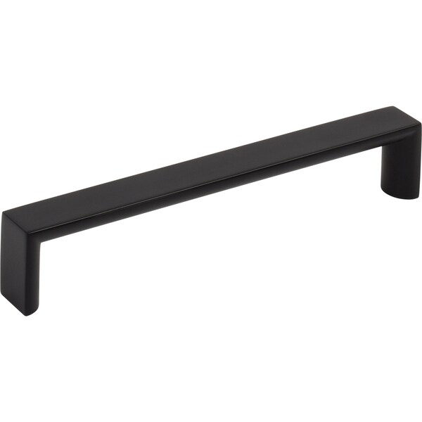 Elements By Hardware Resources 160 Mm Center-To-Center Matte Black Walker 1 Cabinet Pull - 827-160MB