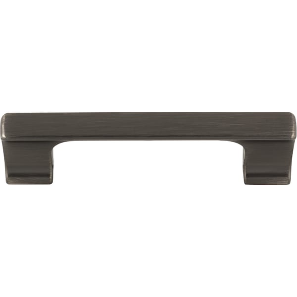 Jeffrey Alexander 96 mm Center-to-Center Brushed Pewter Sullivan Cabinet Pull - 752-96BNBDL