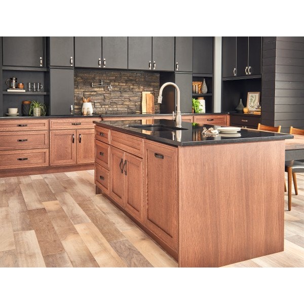 Jeffrey Alexander 160 mm Center-to-Center Satin Nickel Strap Mirada Cabinet Pull - 80152-160SN