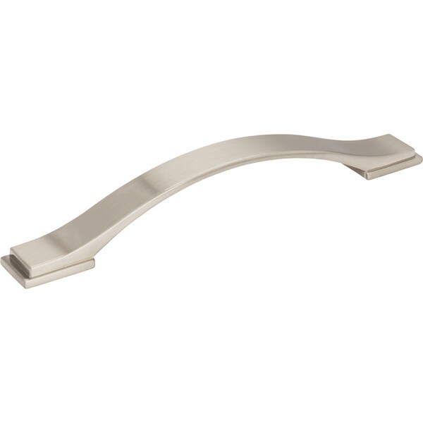 Jeffrey Alexander 160 mm Center-to-Center Satin Nickel Strap Mirada Cabinet Pull - 80152-160SN