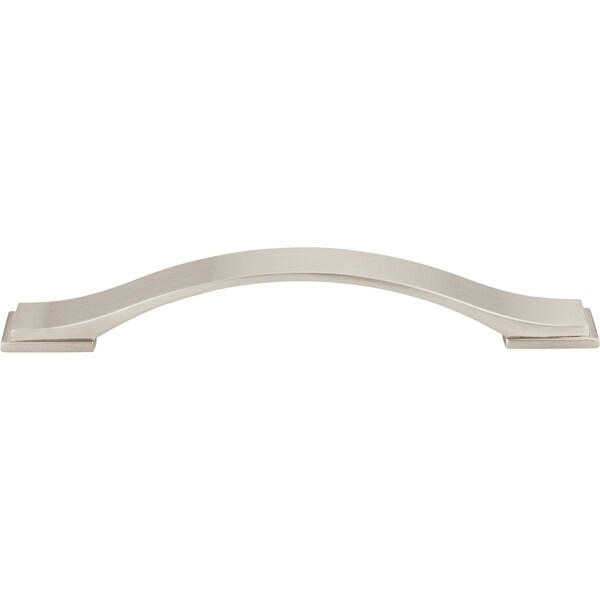 Jeffrey Alexander 160 mm Center-to-Center Satin Nickel Strap Mirada Cabinet Pull - 80152-160SN