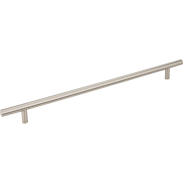 Elements By Hardware Resources 319 mm Center-to-Center Satin Nickel Naples Cabinet Bar Pull - 399SN
