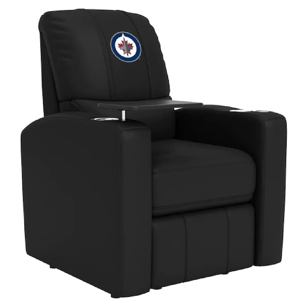 Dreamseat Stealth Power Plus Recliner with Winnipeg Jets Logo - XZ520823901CDSMHTUSBBLK-PSNHL43010