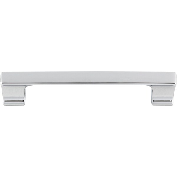 Jeffrey Alexander 128 mm Center-to-Center Polished Chrome Sullivan Cabinet Pull - 752-128PC