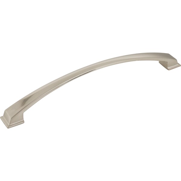 Jeffrey Alexander 224 mm Center-to-Center Satin Nickel Arched Roman Cabinet Pull - 944-224SN