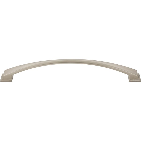 Jeffrey Alexander 224 mm Center-to-Center Satin Nickel Arched Roman Cabinet Pull - 944-224SN