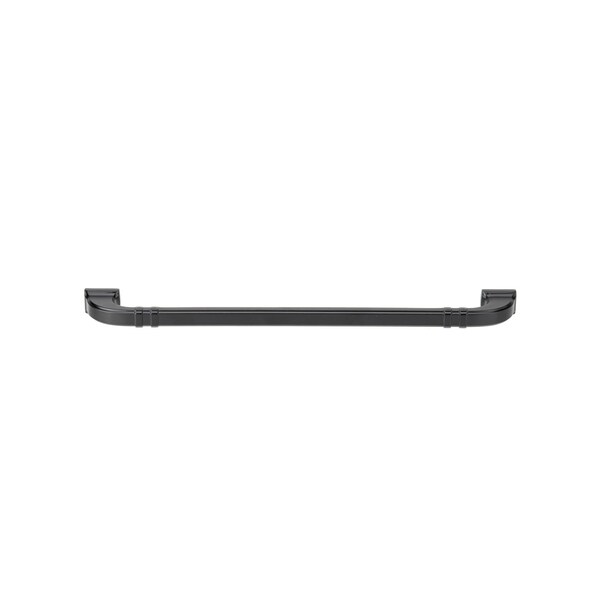 Richelieu 12 5/8-inch (320 mm) Center to Center Matte Black Transitional Cabinet Pull - BP8650320900