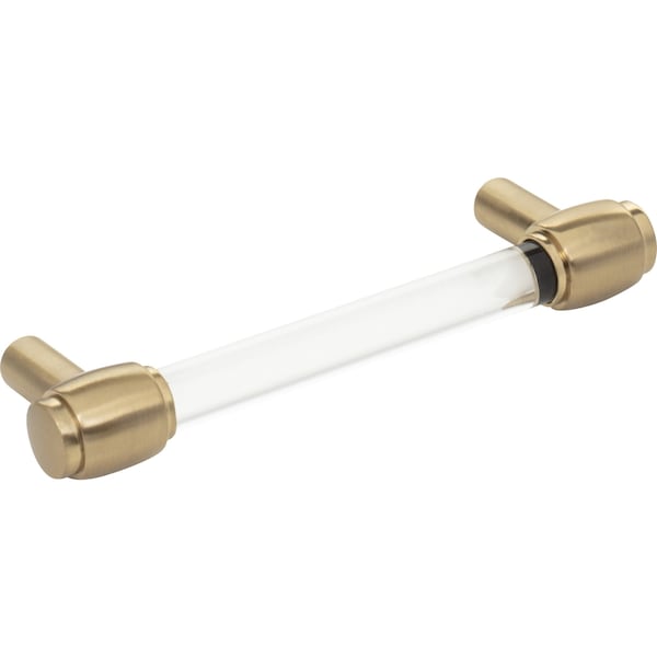 Jeffrey Alexander 96 mm Center-to-Center Satin Bronze Carmen Cabinet Bar Pull - 775-96SBZ