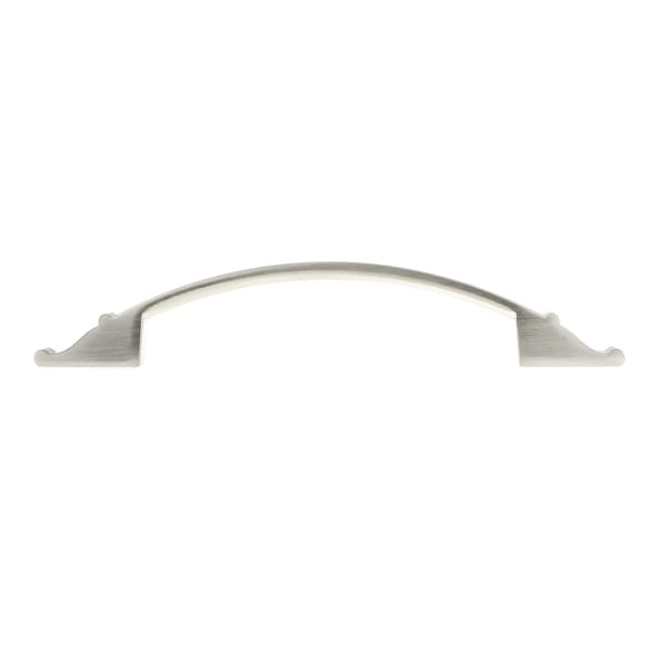 Richelieu 6 5/16 in (160 mm) Center-to-Center Brushed Nickel Traditional Drawer Pull - BP2606160195