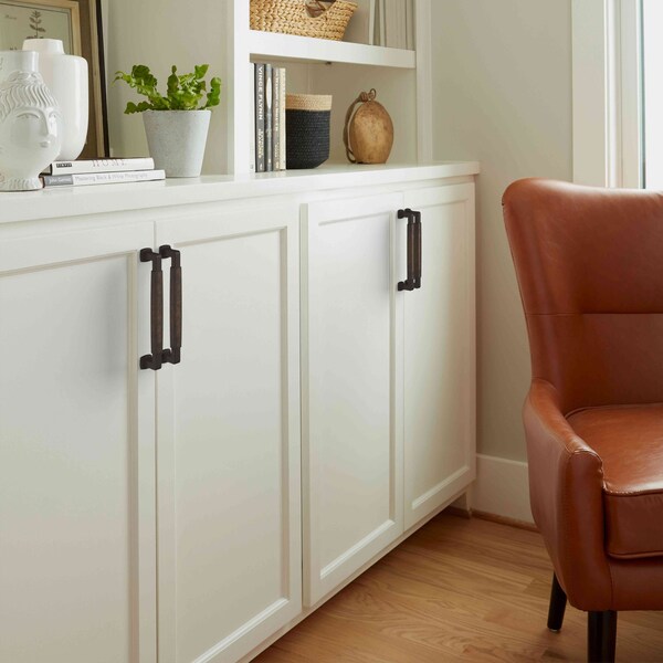 Amerock Stature 6-5/16 in 160 mm Center-to-Center Oil Rubbed Bronze Cabinet Pull - BP36889ORB