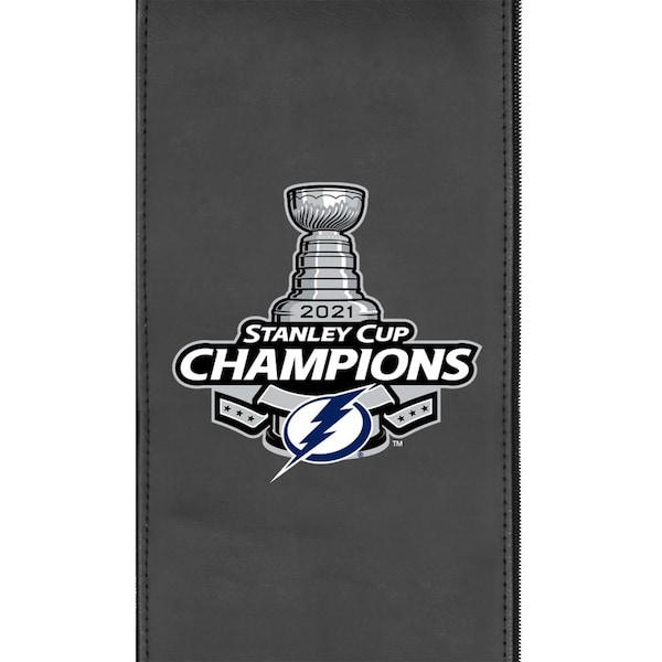 Dreamseat Rocker Recliner with Tampa Bay Lightning 2021 Stanley Cup Champions Logo - XZ52031CDRRBLK-PSNHL42063