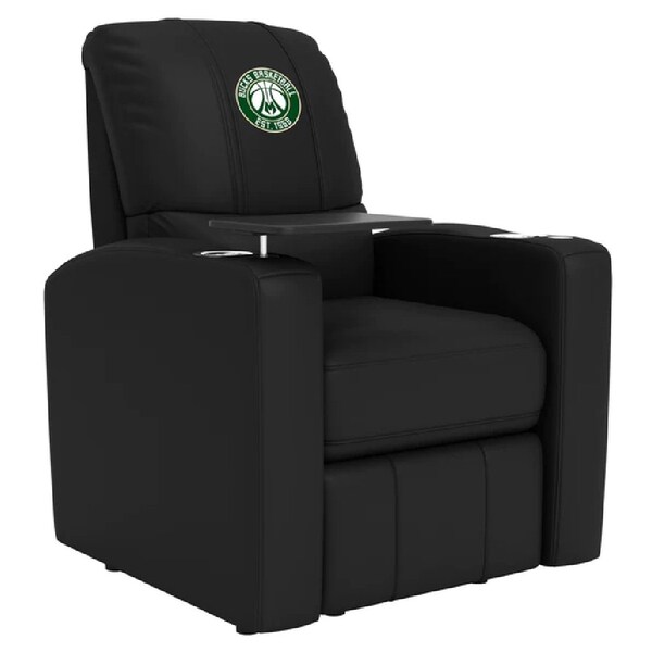 Dreamseat Stealth Power Plus Recliner with Milwaukee Bucks Secondary Logo - XZ520823901CDSMHTUSBBLK-PSNBA31052