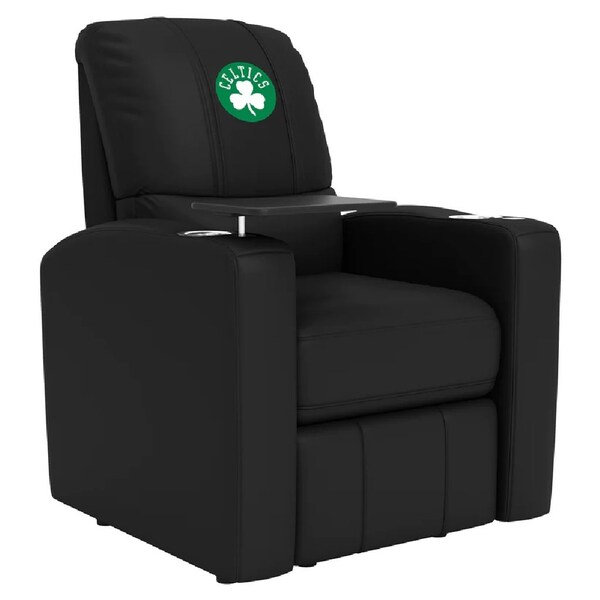 Dreamseat Stealth Power Plus Recliner with Boston Celtics Secondary Logo - XZ520823901CDSMHTUSBBLK-PSNBA30010
