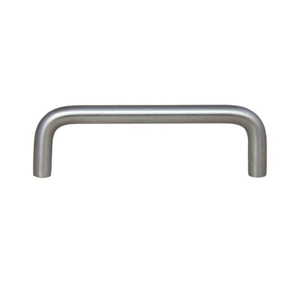 Crown 3-4/5" Wire Cabinet Pull with 3-1/2" Center to Center Stainless Steel Finish - CHP354SS