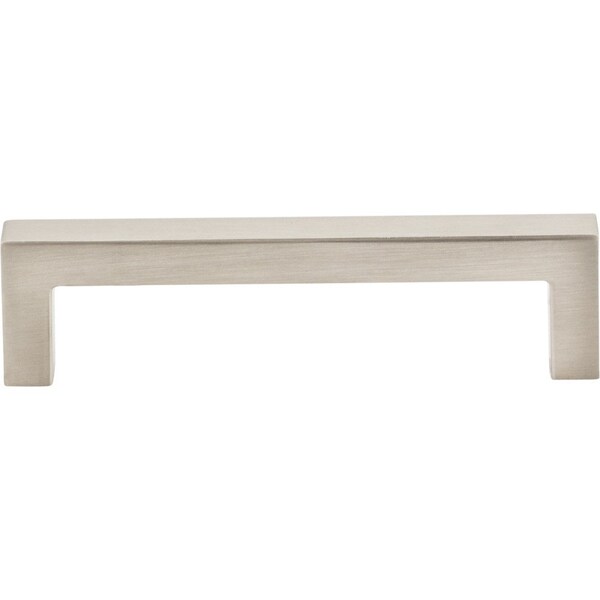 Elements By Hardware Resources 25-Pack of the 96 mm Center-to-Center Satin Nickel Square Stanton Cabinet Bar Pull - 625-96SN-25